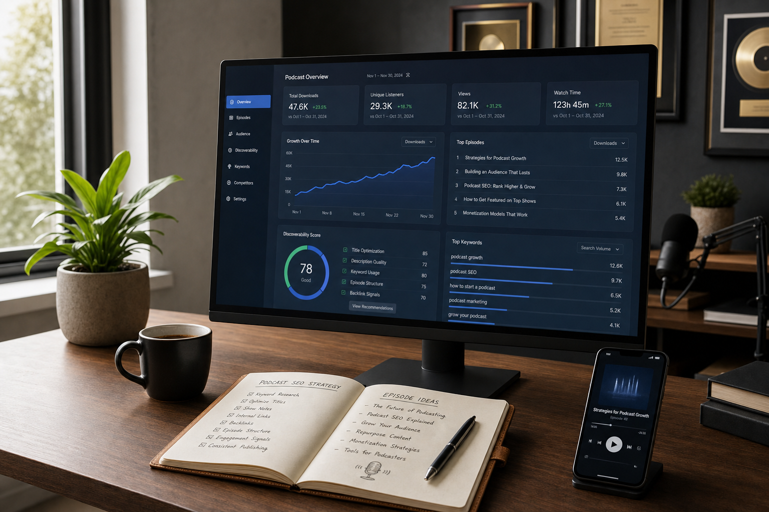 Podcast SEO Software
